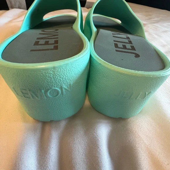 Lemon Jelly SUNNY AQUA GREEN color size 38 - Picture 4 of 4